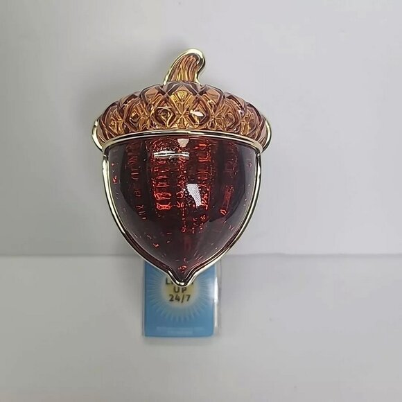 Bath & Body Works Other - Bath & Body Works Fiber Optic Acorn Nightlight Wallflowers Fragrance Plug